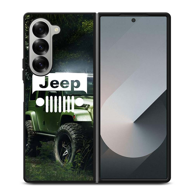 JEEP IN JUNGLE Samsung Galaxy Z Fold 6 Case Cover