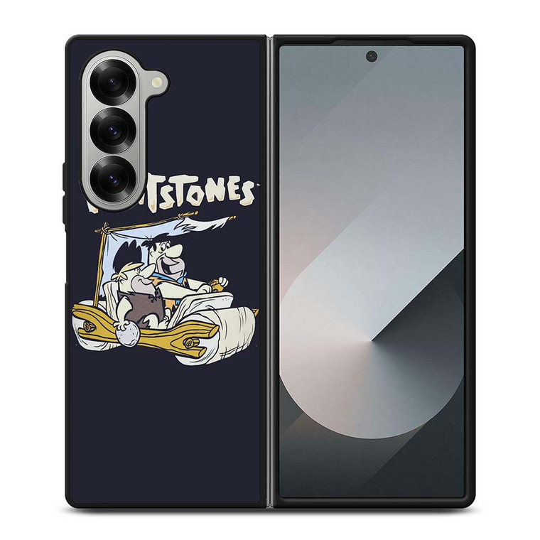 JETSONS MEET FLINTSTONES CARTOON Samsung Galaxy Z Fold 6 Case Cover