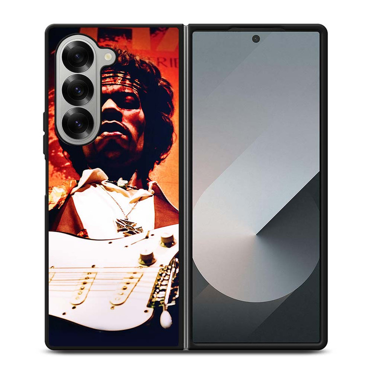 JIMI HENDRIX GUITARIST Samsung Galaxy Z Fold 6 Case Cover