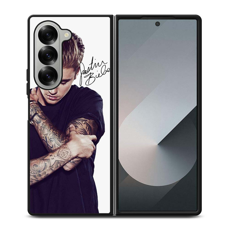 JUSTIN BIEBER SIGNATURE Samsung Galaxy Z Fold 6 Case Cover