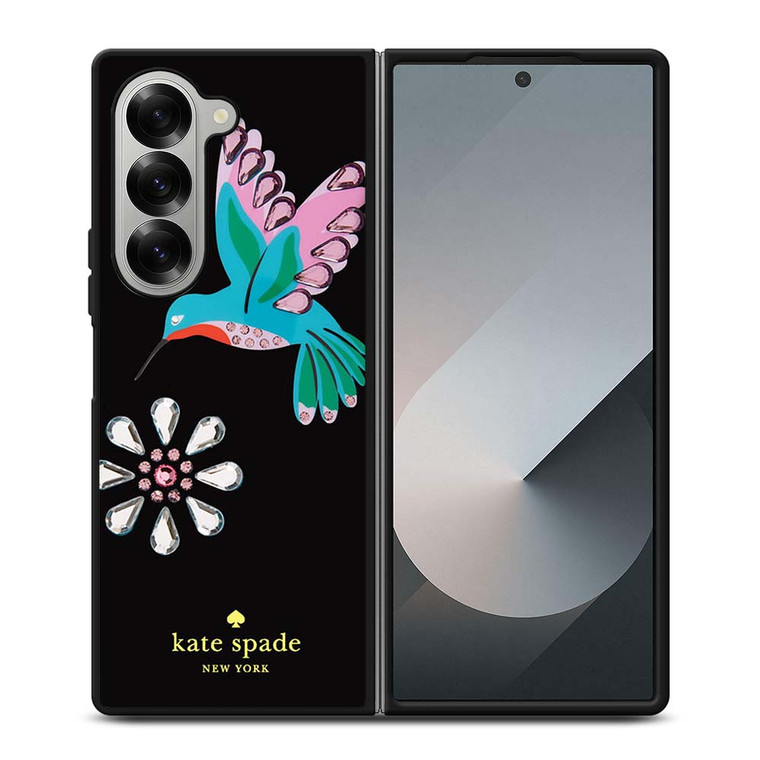 KATE SPADE FLOWER BIRD Samsung Galaxy Z Fold 6 Case Cover