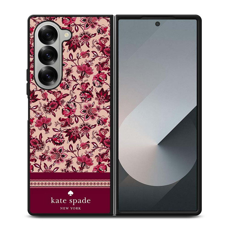 KATE SPADE FLOWER VINTAGE Samsung Galaxy Z Fold 6 Case Cover