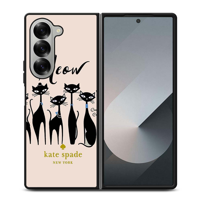 KATE SPADE MEOW CAT Samsung Galaxy Z Fold 6 Case Cover KATE SPADE MEOW CAT Samsung Galaxy Z Fold 6 Case Cover