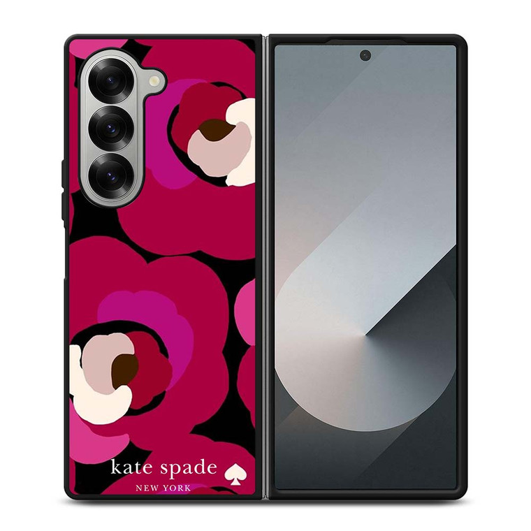 KATE SPADE NEW YORK ROSES Samsung Galaxy Z Fold 6 Case Cover KATE SPADE NEW YORK ROSES Samsung Galaxy Z Fold 6 Case Cover