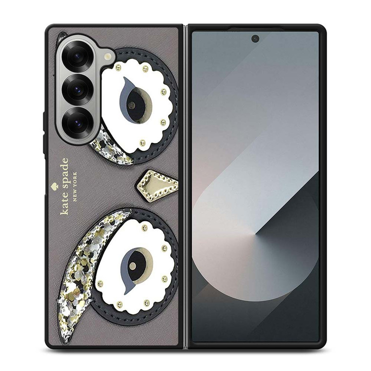 KATE SPADE OWL APPLIQUE Samsung Galaxy Z Fold 6 Case Cover