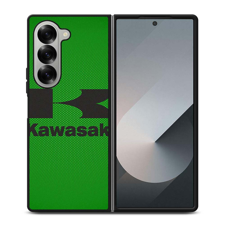 KAWASAKI MOTOR LOGO 2 Samsung Galaxy Z Fold 6 Case Cover
