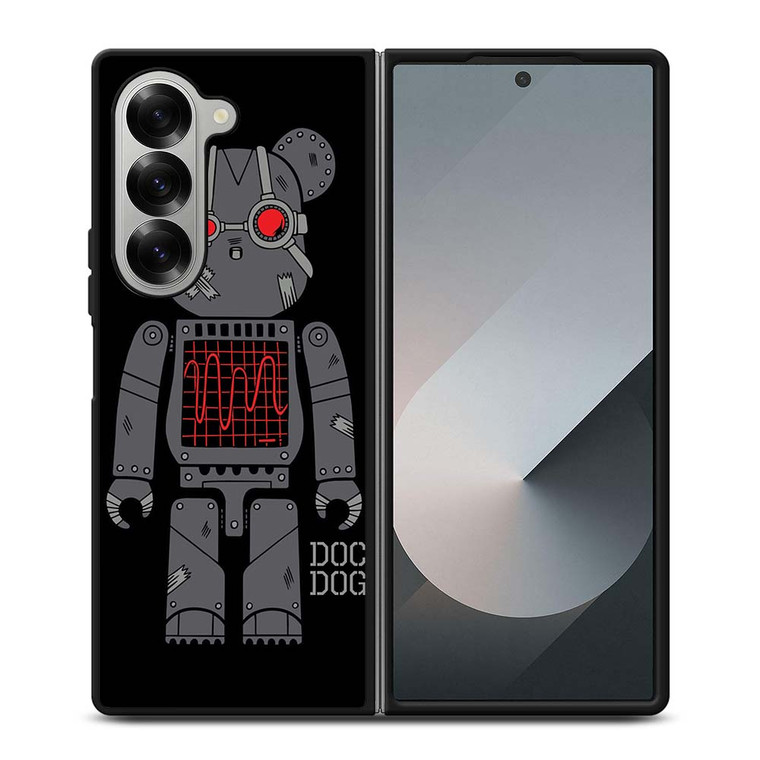 KAWS ROBOT HYPERBEAST DOC DOG Samsung Galaxy Z Fold 6 Case Cover