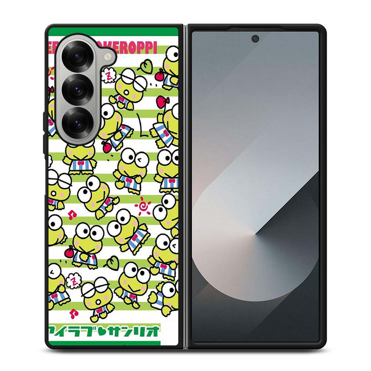 KEROPPI COLLAGE CARTOON Samsung Galaxy Z Fold 6 Case Cover