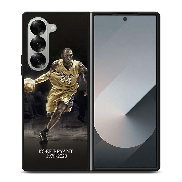 KOBE BRYANT IN MEMORIAM 2  Samsung Galaxy Z Fold 6 Case Cover KOBE BRYANT IN MEMORIAM 2  Samsung Galaxy Z Fold 6 Case Cover