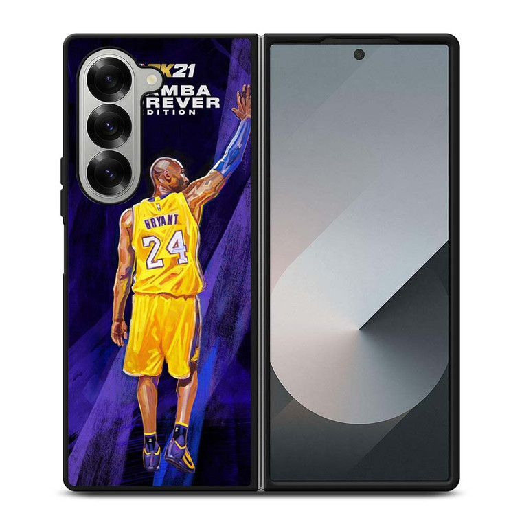 KOBE BRYANT NBA 2K21 MAMBA EDITION Samsung Galaxy Z Fold 6 Case Cover