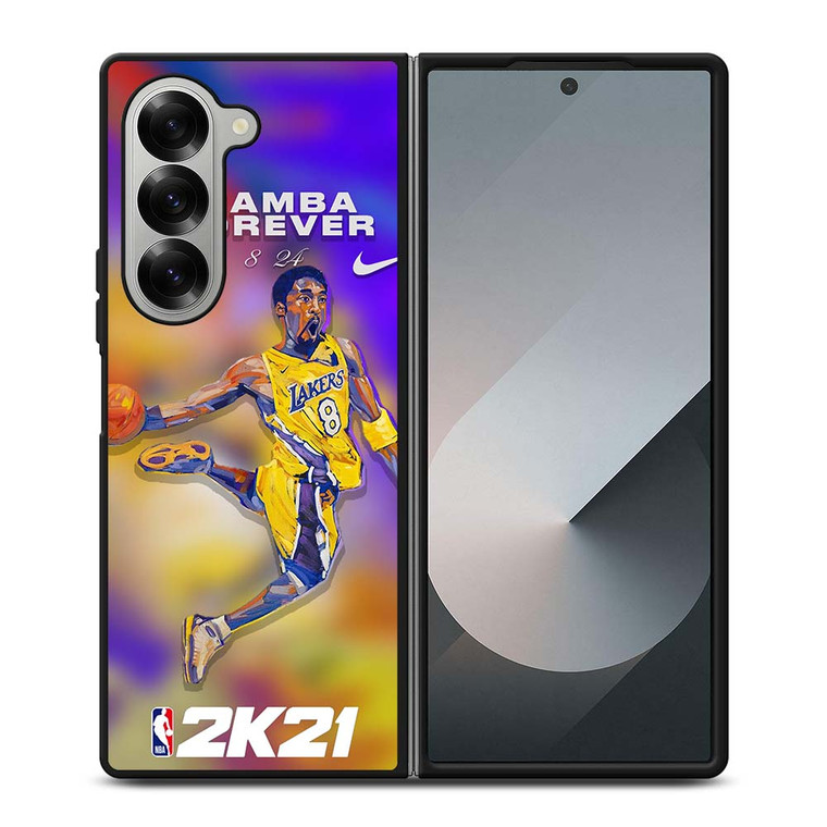 KOBE NBA 2K21 MAMBA EDITION Samsung Galaxy Z Fold 6 Case Cover KOBE NBA 2K21 MAMBA EDITION Samsung Galaxy Z Fold 6 Case Cover