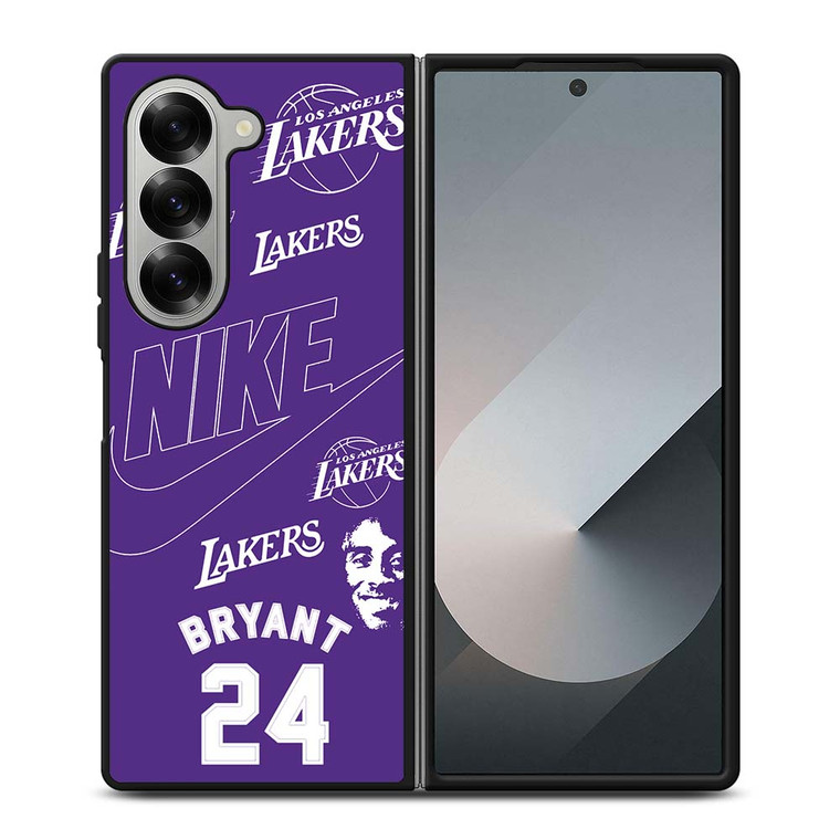 KOBER BRYANT LAKERS NIKE PURPLE Samsung Galaxy Z Fold 6 Case Cover KOBER BRYANT LAKERS NIKE PURPLE Samsung Galaxy Z Fold 6 Case Cover