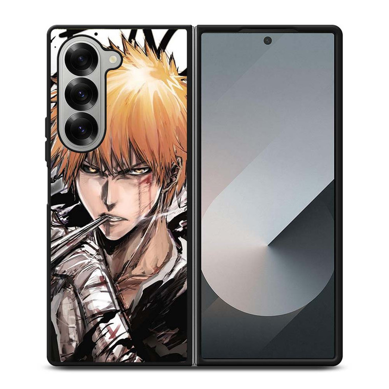 KUROSAKI ICHIGO BLEACH ART Samsung Galaxy Z Fold 6 Case Cover