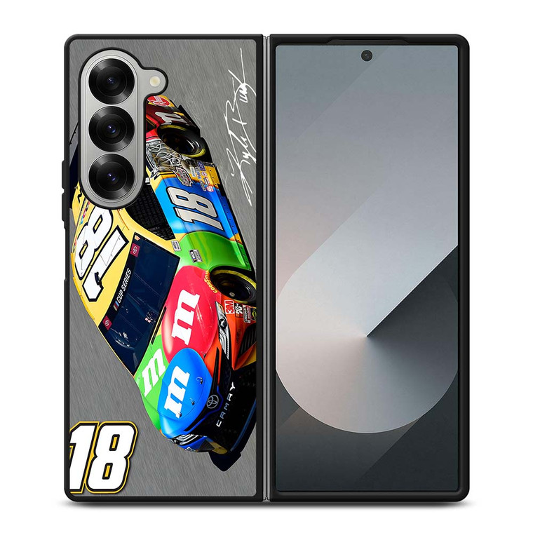 KYLIE BUSCH 18 NASCAR DRIVER Samsung Galaxy Z Fold 6 Case Cover