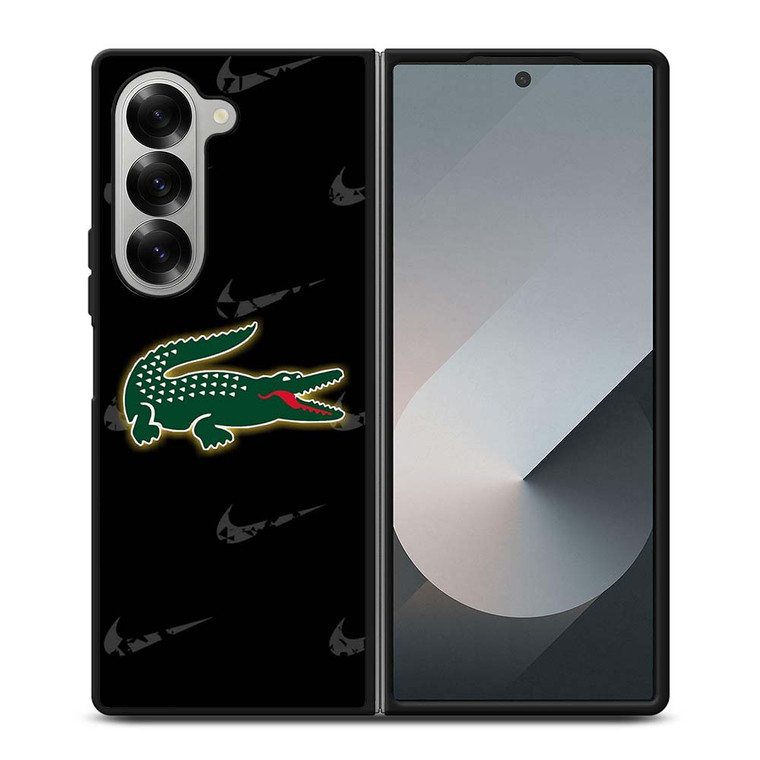 LACOSTE X NIKE PATTERN Samsung Galaxy Z Fold 6 Case Cover
