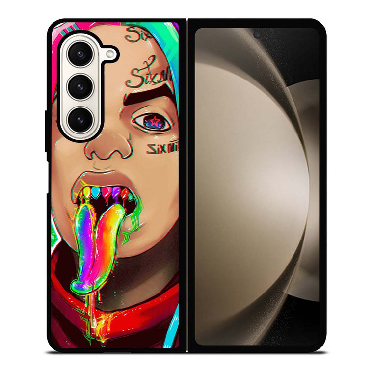 6IX9INE SIX NINE FACE Samsung Galaxy Z Fold 5 Case Cover