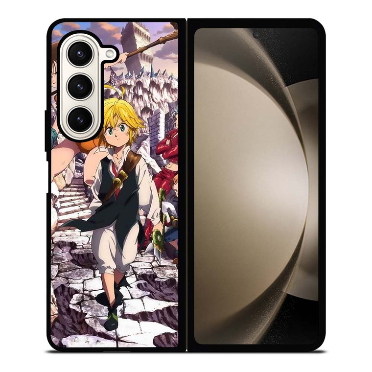 7 DEADLY SINS MELIODAS AND FRIEND Samsung Galaxy Z Fold 5 Case Cover