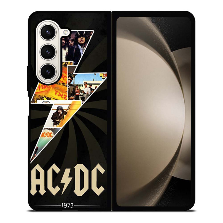 ACDC BAND LOGO Samsung Galaxy Z Fold 5 Case Cover