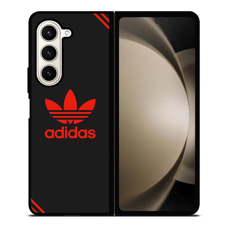 ADIDAS STRIPE RED LOGO Samsung Galaxy Z Fold 5 Case Cover