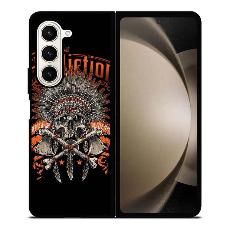 AFFLICTION SKULL Samsung Galaxy Z Fold 5 Case Cover