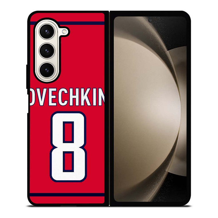 ALEXANDER OVECHKIN WASHINGTON CAPITALS KIT Samsung Galaxy Z Fold 5 Case Cover