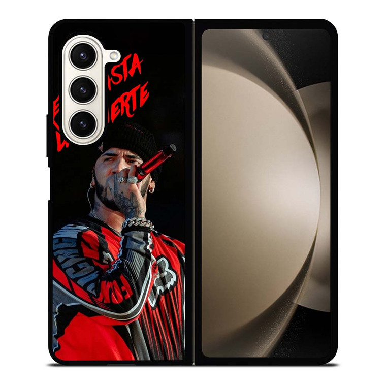 ANUEL AA REAL HASTA LA MUERTE RAPPER 2 Samsung Galaxy Z Fold 5 Case Cover