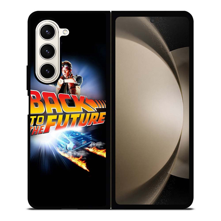BACK TO THE FUTURE CAR DELOREAON Samsung Galaxy Z Fold 5 Case Cover
