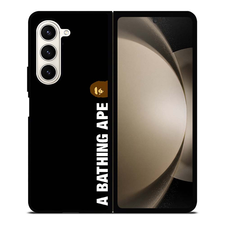 BATHING APE TAG LOGO Samsung Galaxy Z Fold 5 Case Cover