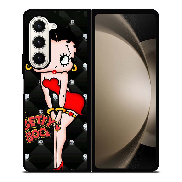 BETTY BOOP DIAMOND POLKADOT Samsung Galaxy Z Fold 5 Case Cover