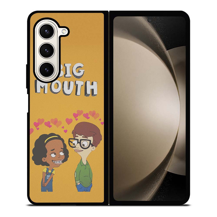 BIG MOUTH FALLING IN LOVE Samsung Galaxy Z Fold 5 Case Cover