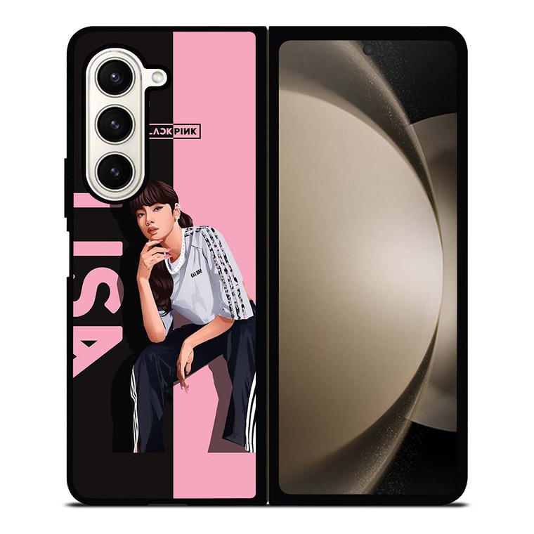 BLACKPINK LISA Samsung Galaxy Z Fold 5 Case Cover