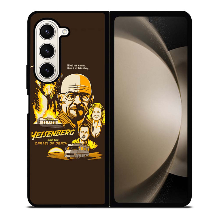 BREAKING BAD CARTEL OF DEATH Samsung Galaxy Z Fold 5 Case Cover
