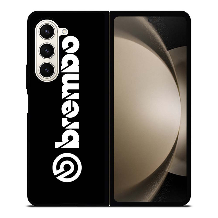 BREMBO DISC BRAKE BLACK LOGO Samsung Galaxy Z Fold 5 Case Cover