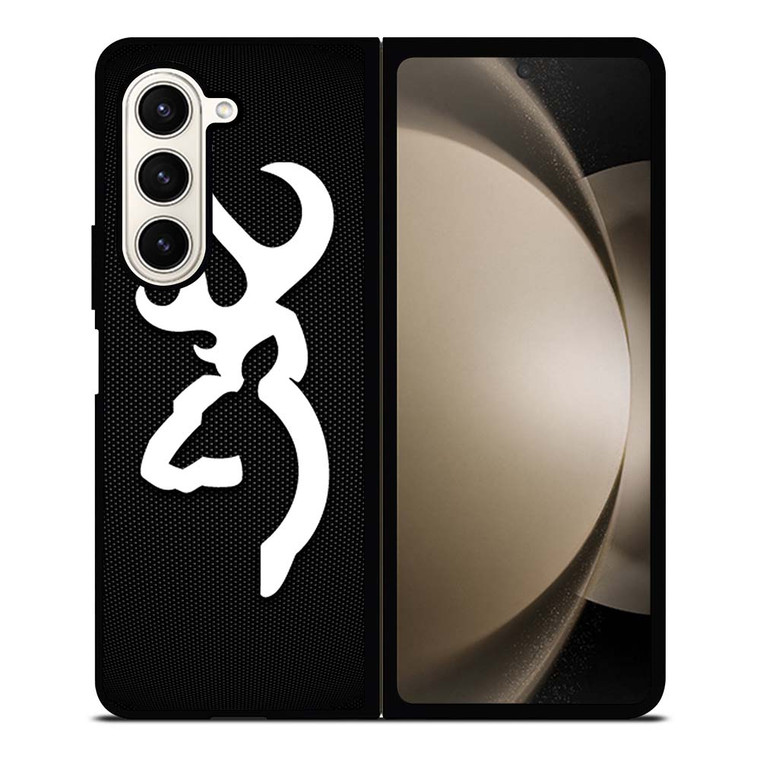BROWNING ARMS METAL LOGO Samsung Galaxy Z Fold 5 Case Cover BROWNING ARMS METAL LOGO Samsung Galaxy Z Fold 5 Case Cover