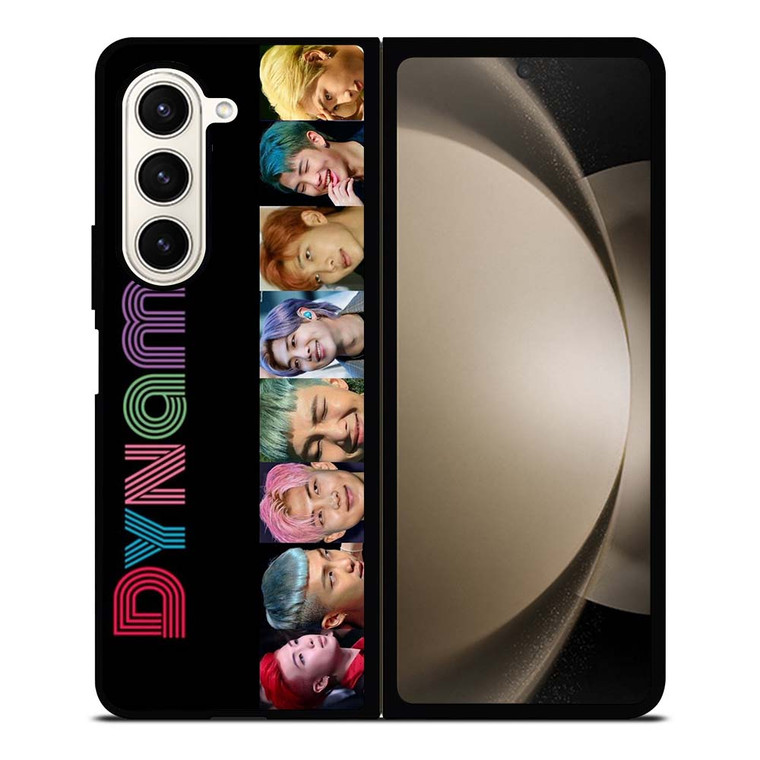 BTS DYNAMITE MEMBER COLLAGE Samsung Galaxy Z Fold 5 Case Cover