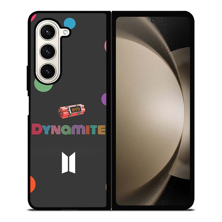 BTS DYNAMITE POLKADOTS Samsung Galaxy Z Fold 5 Case Cover