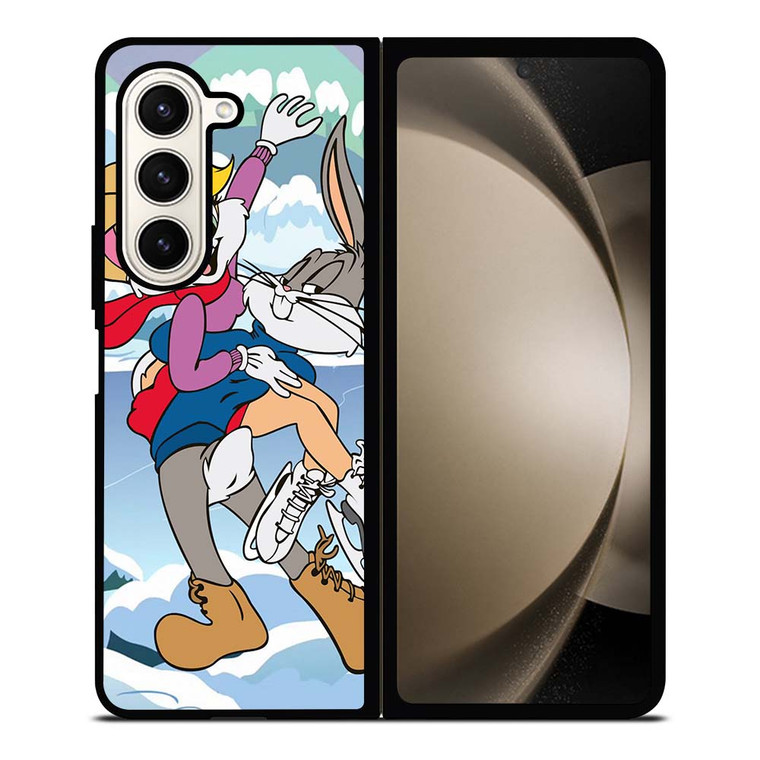 BUGS BUNNY AND LOLA CARTOON Samsung Galaxy Z Fold 5 Case Cover