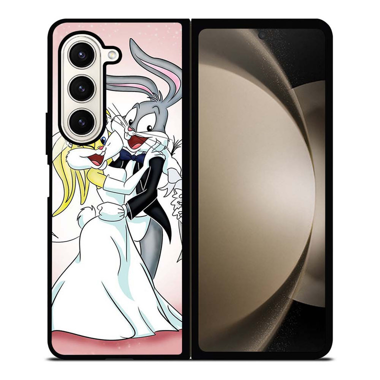 BUGS BUNNY AND LOLA MARRIED Samsung Galaxy Z Fold 5 Case Cover