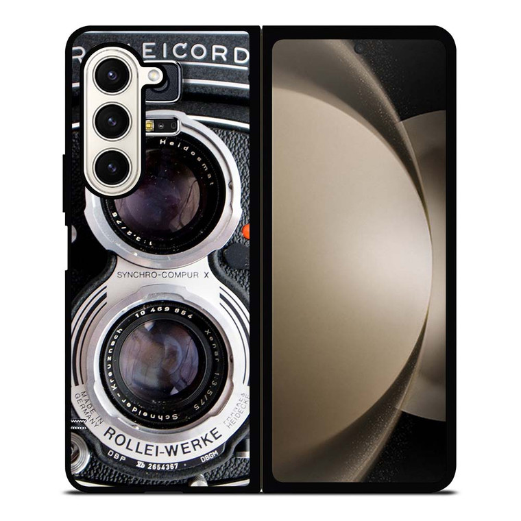 CAMERA ROLLEICORD Samsung Galaxy Z Fold 5 Case Cover