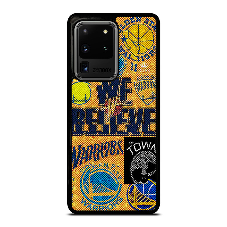 GOLDEN STATE WARRIORS NBA BASKETBALL COLLAGE Samsung Galaxy S20 Ultra Case Cover