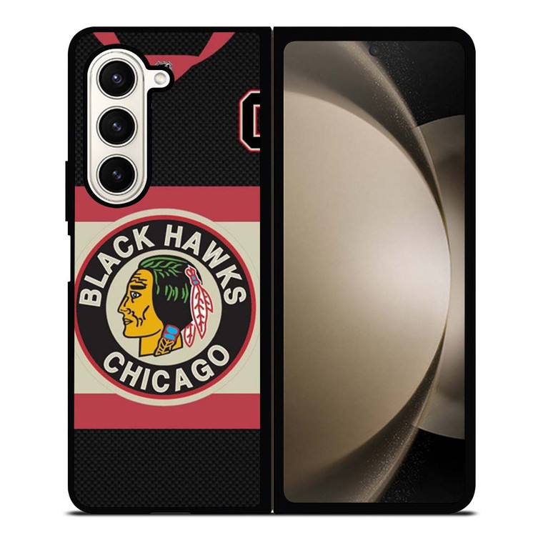 CHICAGO BLACKHAWKS JERSEY Samsung Galaxy Z Fold 5 Case Cover