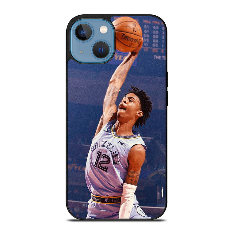 JA MORANT MEMPHIS GRIZZLIES DUNK iPhone 13 Case Cover