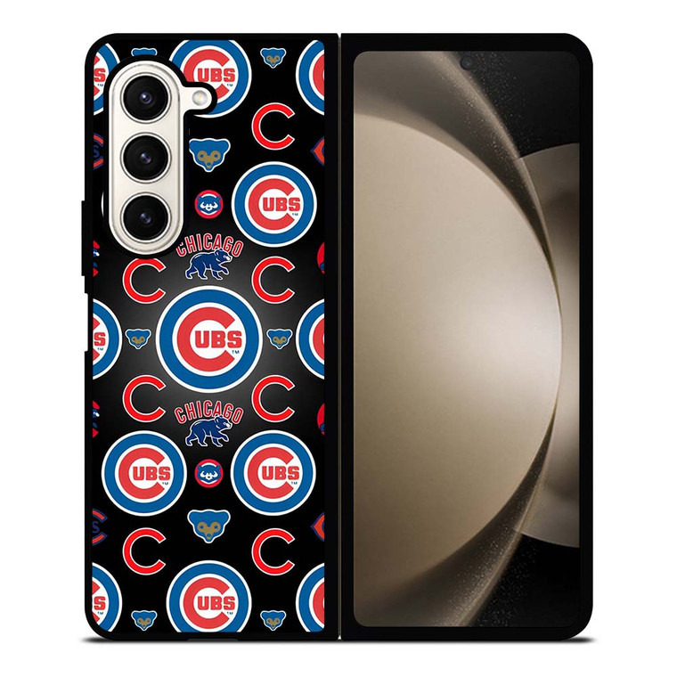 CHICAGO CUBS COLLAGE Samsung Galaxy Z Fold 5 Case Cover