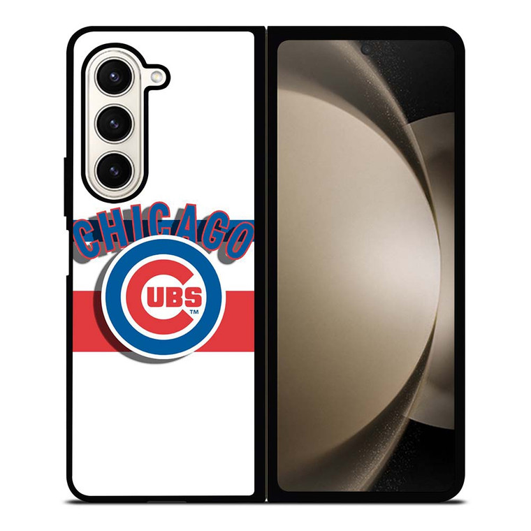 CHICAGO CUBS MLB SIMPEL LOGO Samsung Galaxy Z Fold 5 Case Cover