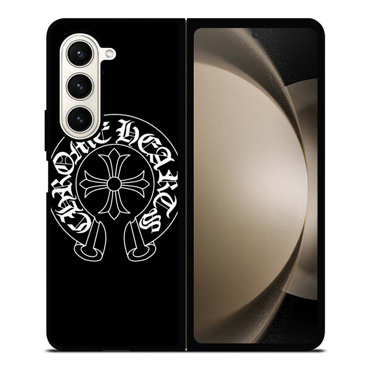 CHROME HEARTS LOGO Samsung Galaxy Z Fold 5 Case Cover