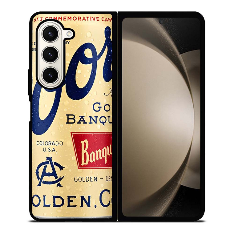 COORS GOLDEN BOTTLE Samsung Galaxy Z Fold 5 Case Cover