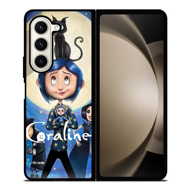CORALINE CARTOON  Samsung Galaxy Z Fold 5 Case Cover