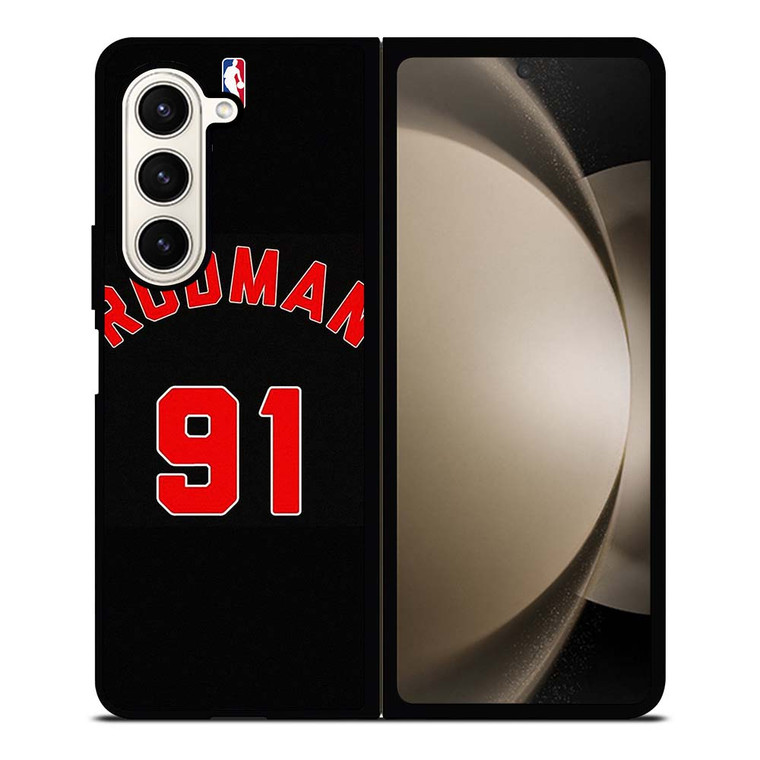 DENNIS RODMAN CHICAGO BULLS Samsung Galaxy Z Fold 5 Case Cover