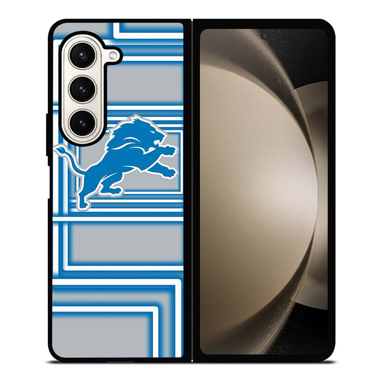 DETROIT LIONS LINE Samsung Galaxy Z Fold 5 Case Cover
