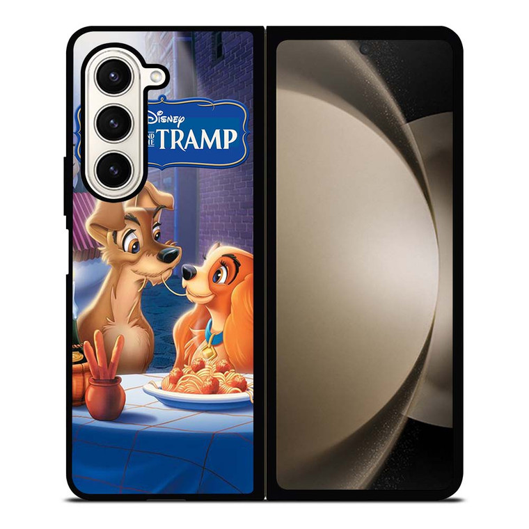 DISNEY LADY AND THE TRAMP CARTOON Samsung Galaxy Z Fold 5 Case Cover DISNEY LADY AND THE TRAMP CARTOON Samsung Galaxy Z Fold 5 Case Cover